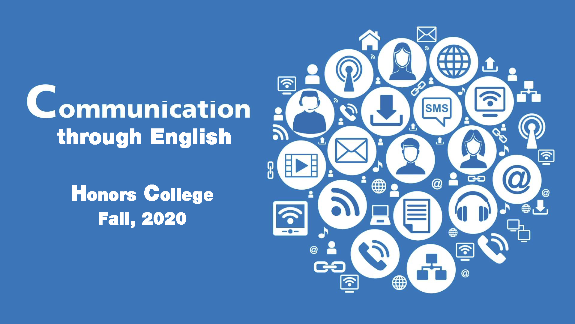 Communicating through English (Honors College) 2020